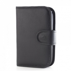 Tabtime Black Wallet Pill Organiser